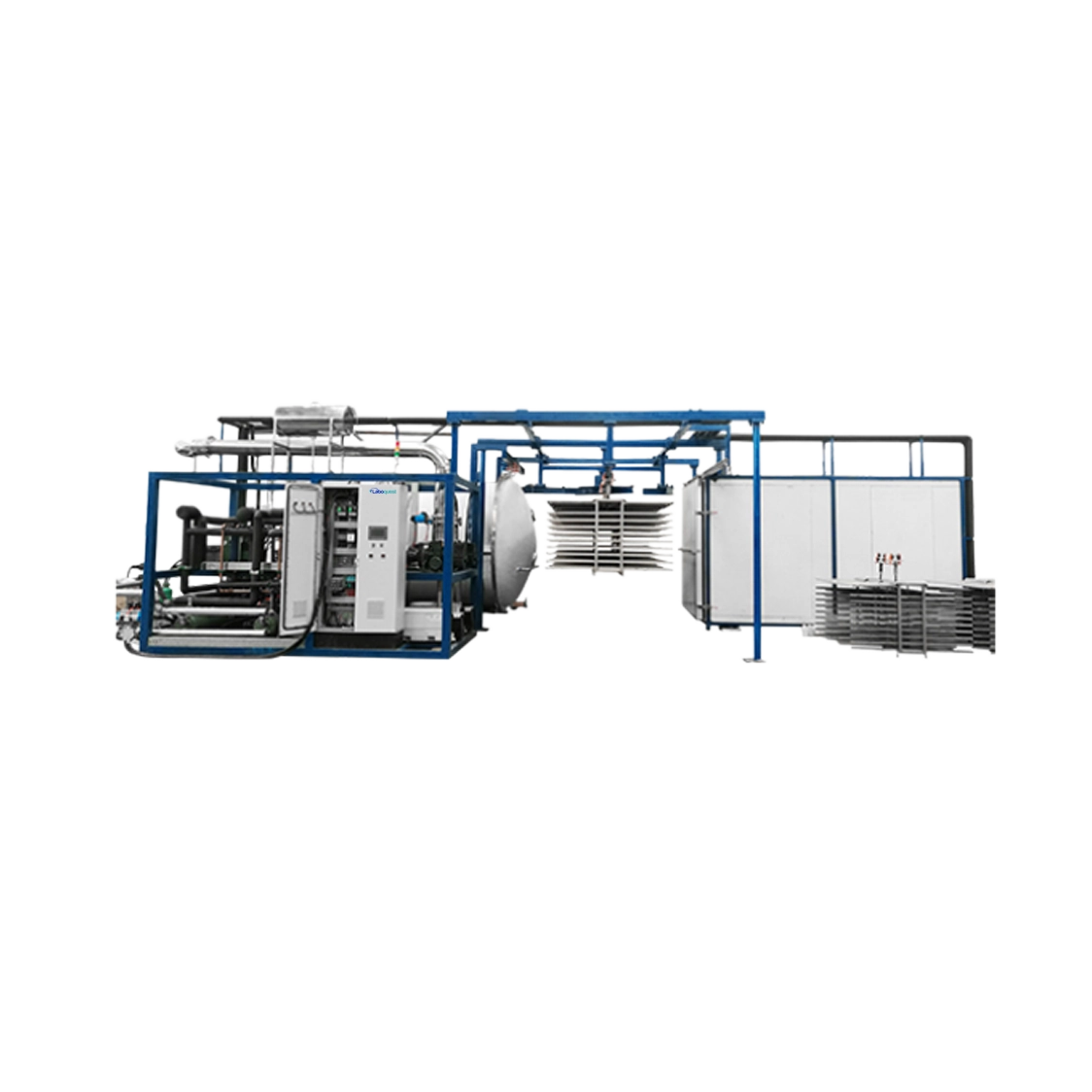 Production Scale Freeze Dryers : Production Scale Freeze Dryer for Food PFQ 8106
